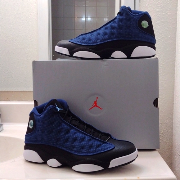 Jordan Other - Air Jordan Retro 13 Navy Brave Blue Mens Sneakers DJ5982-400 Size 13 [New]
